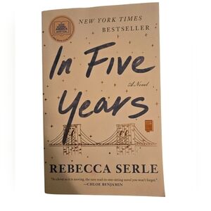 Rebecca Serle 'In Five Years' Paperback Book